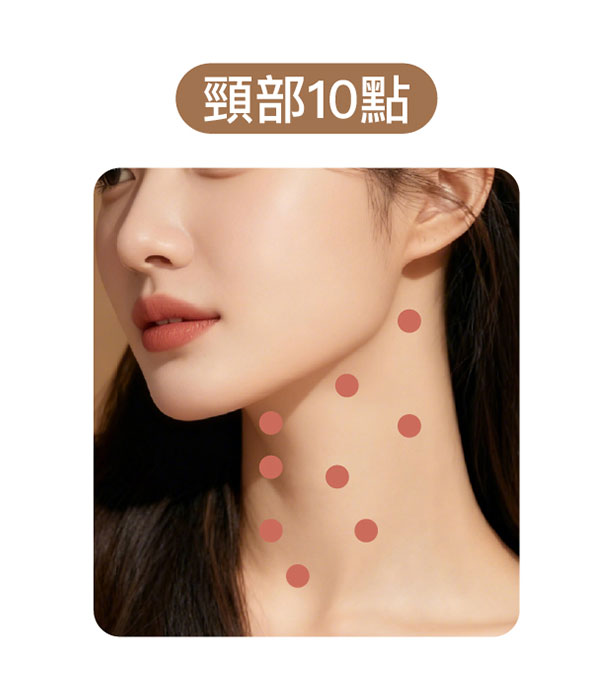 逆時針頸部10點注射